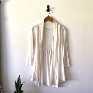 3/4 Sleeve Light Open Cardigan